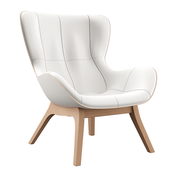 Ergonomic Wicker Papasan Chair - Image 3