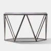 Symphony Smoke Console Table