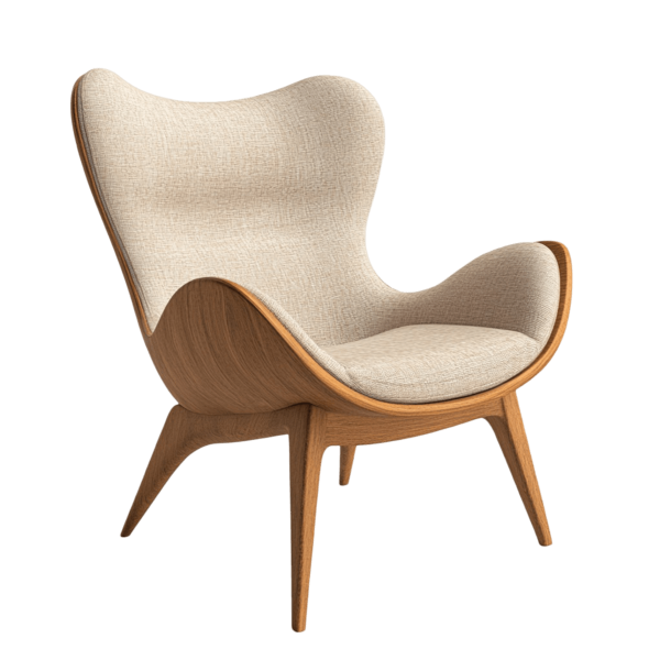 Cozy Leather Swivel Chair - Image 5