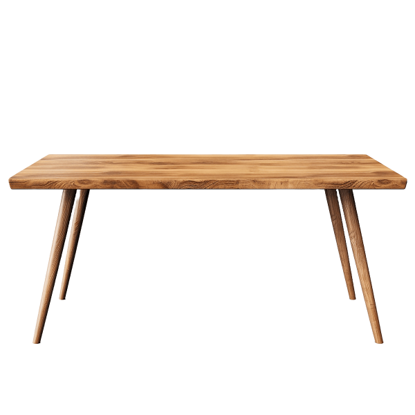 Solid Wooden Dining Table - Image 4