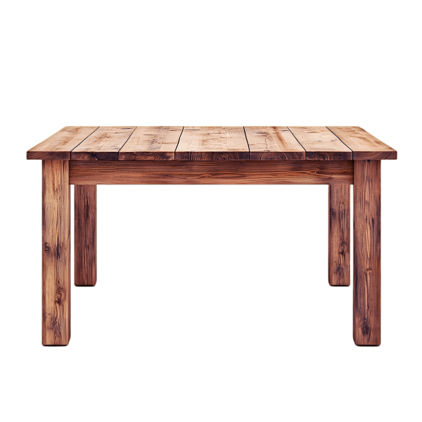 Solid Wooden Dining Table - Image 2